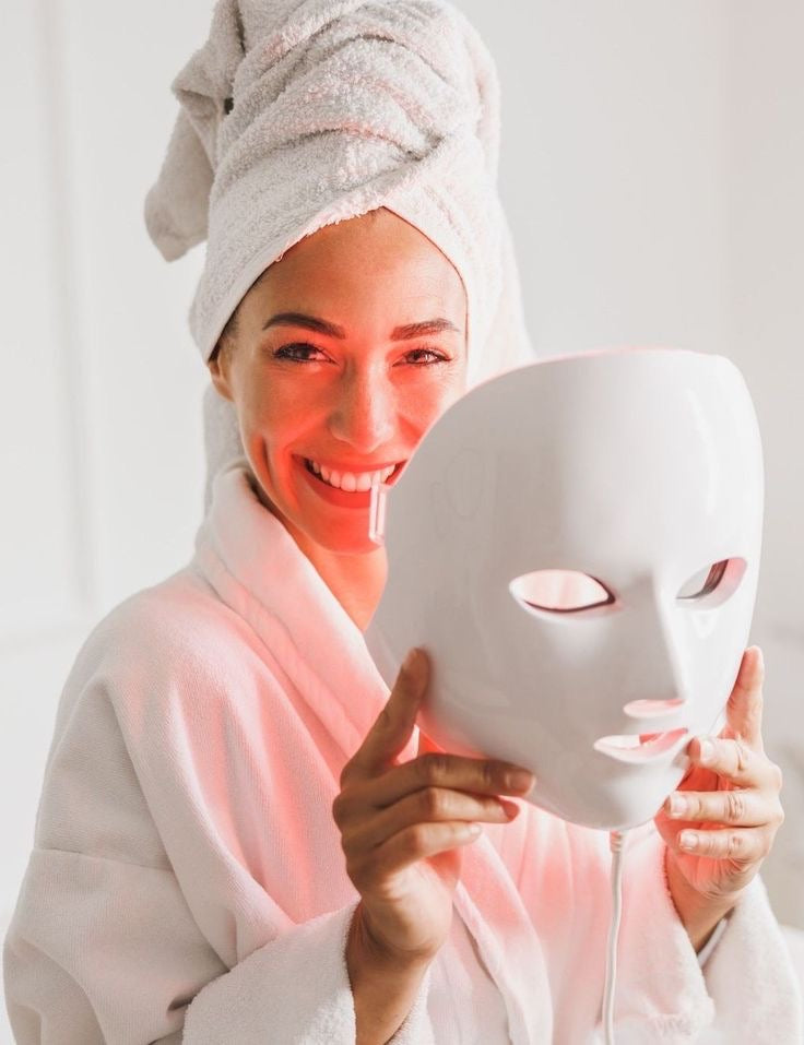 Nouvelle technologie : Masque LED de soin du visage